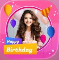 Birthday Photo Frames app icon